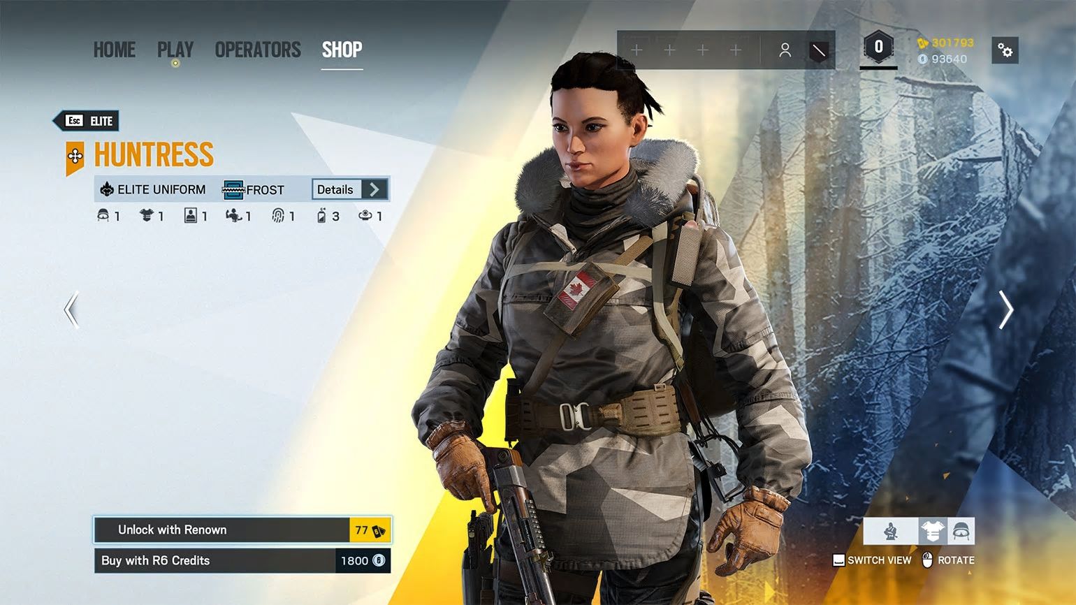 The Rainbow Six shop is getting a facelift